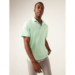 NWT Chubbies The Performance Polo 2.0 Teal Mint Size L